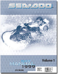 1999 SeaDoo GS, GSX RFI, GTI, GTS, GTX RFI, SPX, XP Shop Manual