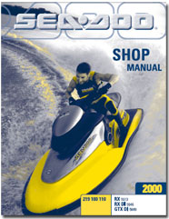 2000 SeaDoo RX, RX DI, GTX DI Service/Shop Manual