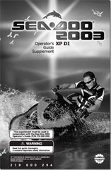 2003 SeaDoo XP DI